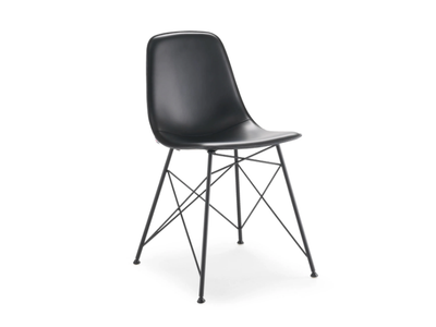 COUPÉ TRC UP - Tanned leather chair _ SOFTLINE 1979