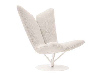 ANGEL - Swivel fabric armchair _ SOFTLINE