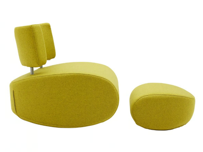 APOLLO - Rocking armchair with removable cover _ SOFTLINE