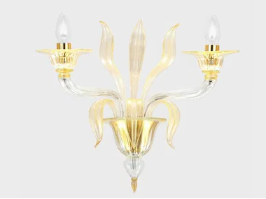 DAMOCLE D'ORO - Murano glass wall lamp _ Sogni Di Cristallo