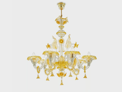 DELFI - Murano glass chandelier _ Sogni Di Cristallo