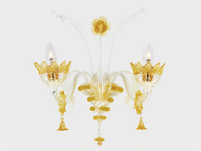 GIOVE - Murano glass wall lamp _ Sogni Di Cristallo