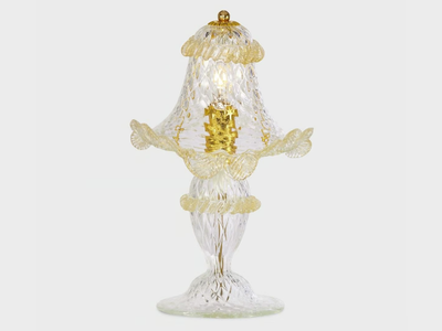 GOLD ATENA - Murano glass table lamp _ Sogni Di Cristallo