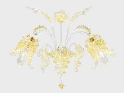 SECOLO D'ORO - Murano glass wall lamp _ Sogni Di Cristallo