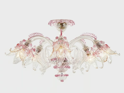 SECOLO - Handmade Murano glass ceiling lamp _ Sogni Di Cristallo