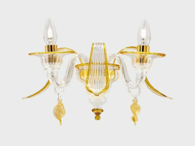 THALIA - Murano glass wall lamp _ Sogni Di Cristallo