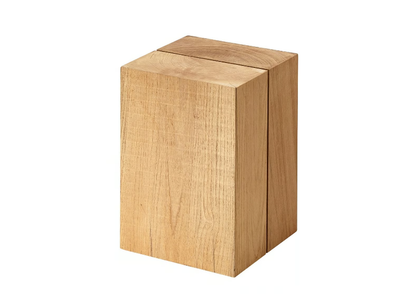 BLOCC - Teak stool / coffee table _ Solpuri