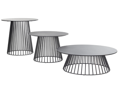 GRID - Round HPL garden side table _ Solpuri