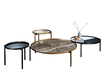 CAMPOS - Round coffee table _ Sovet italia