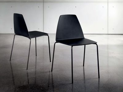 SILA - Stackable multi-layer wood chair _ Sovet italia