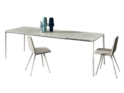 SLIM EXTENSIBLE - Extending ceramic table _ Sovet italia