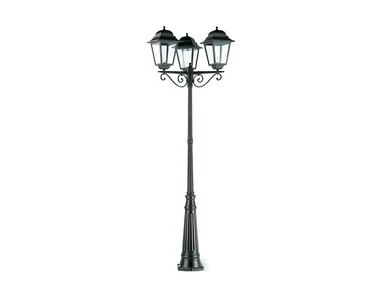 MITO 986 - Lantern die cast aluminium garden lamp post _ SOVIL
