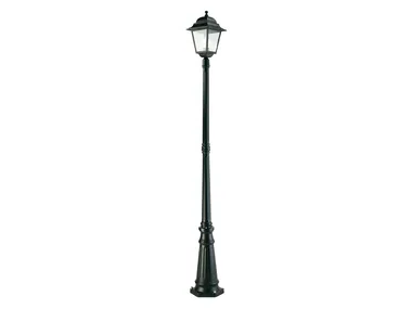 QUADRATA 332 - Lantern die cast aluminium garden lamp post _ SOVIL
