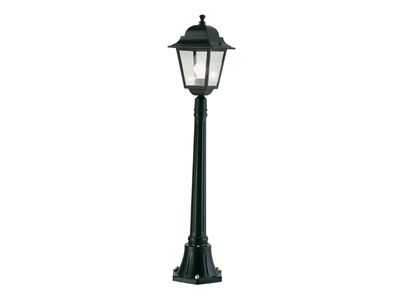 QUADRATA 340 - Lantern die cast aluminium garden lamp post _ SOVIL