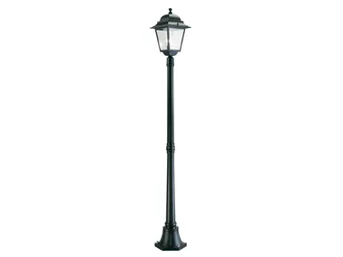 QUADRATA 341 - Lantern die cast aluminium garden lamp post _ SOVIL