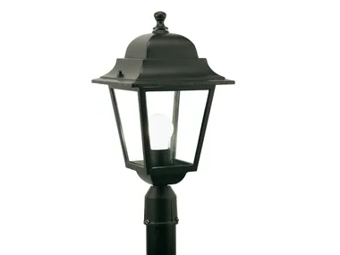 QUADRATA 401 - Lantern die cast aluminium garden lamp post _ SOVIL