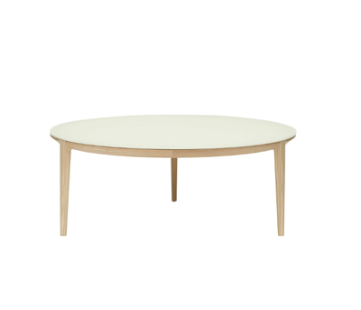 ETOILE - Round wood and glass coffee table _ SP01