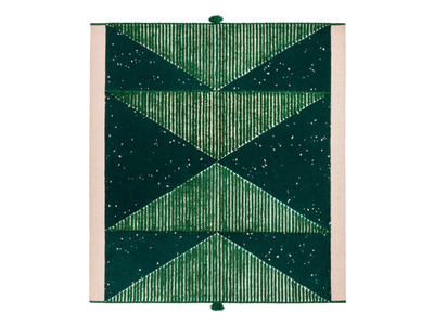 KAMAU - Hand tufted wool and viscose pile rug _ SP01