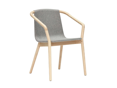 THOMAS - Fabric chair with armrests _ SP01