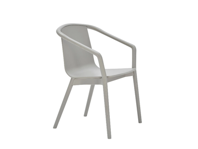 THOMAS - Wooden chair with armrests _ SP01