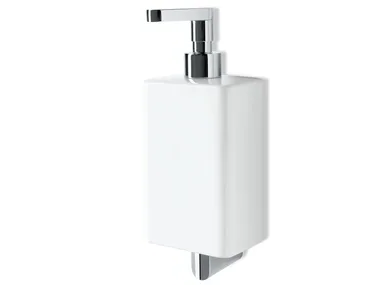 LIVING - Wall-mounted ceramic Bathroom soap dispenser _ Stilhaus