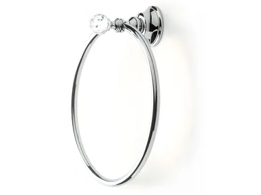SMART LIGHT - Chromed brass towel ring _ Stilhaus