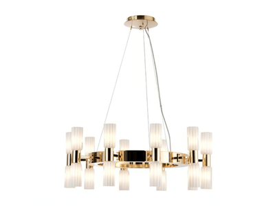 LIGHTING LAB 21041 - LED blown glass chandelier _ Stillux