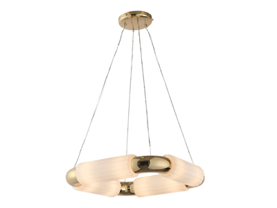 LIGHTING LAB 21043 - LED metal and blown glass pendant lamp _ Stillux