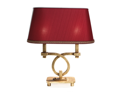 NEW DIRECTIONS 20606 - Metal table lamp with fabric lampshade _ Stillux