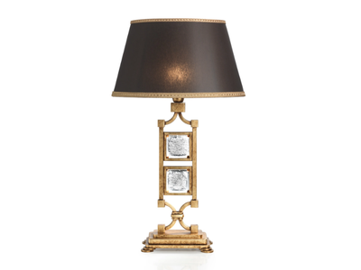 NEW DIRECTIONS 20607 - Metal table lamp with fabric lampshade _ Stillux