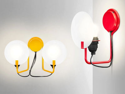 BUGIA - LED metal wall lamp _ Stilnovo
