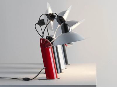 LAMPIATTA - Adjustable ABS table lamp _ Stilnovo