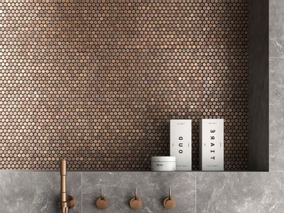 RAME - Indoor/outdoor copper mosaic _ STON