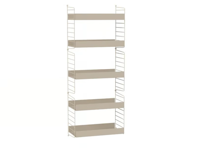 LIVING ROOM B - Open floating shelving unit _ String Furniture