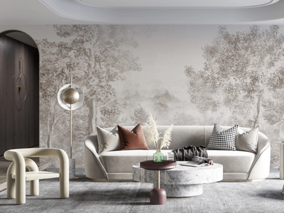 TREES - Waterproof wallpaper _ Studijo