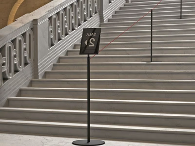 BARRIERA SLIM - Metal crowd control barrier _ STUDIO T