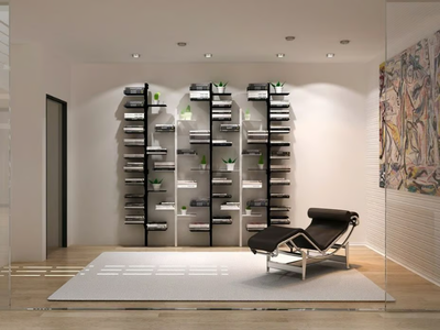 DOTTO - Open wall-mounted bookcase _ STUDIO T