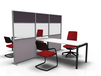 TETRIX-DESK - Methacrylate office screen _ STUDIO T