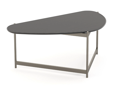 CAPRI - Corner ebony writing desk _ Stylish Club