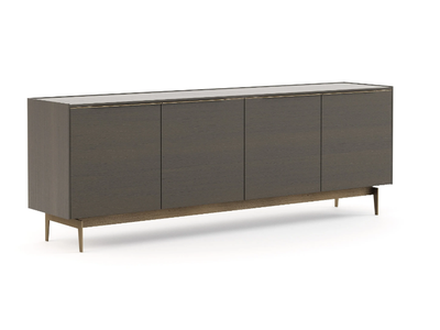 LANDFORM - Oak sideboard with doors _ Stylish Club