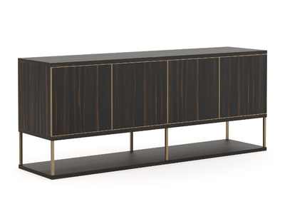 MANHATTAN - Wood veneer sideboard with doors _ Stylish Club