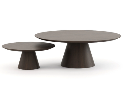 SAHARA - Round wooden coffee table _ Stylish Club