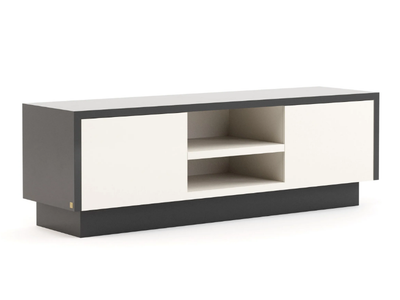 SUBLIME - Wooden TV cabinet with doors _ Stylish Club