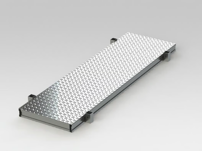 Aluminium suspended walkway - Security aluminium suspended walkway _ SVELT