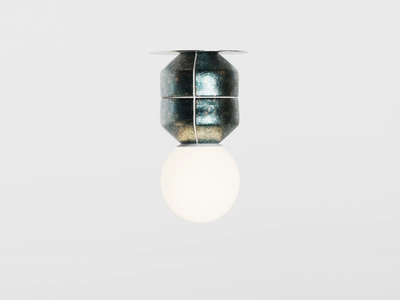 NAVAZI - Handmade ceramic ceiling lamp _ SVITANOK