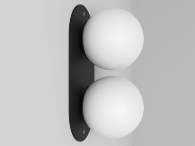 ROUND - Glass wall light _ SVITANOK