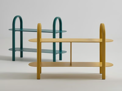 CROMA - Aluminium bookcase _ Systemtronic