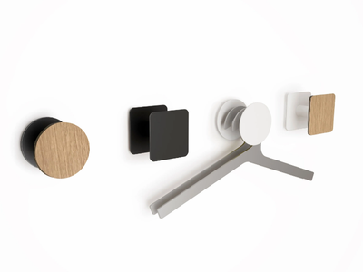 POINTO - Wall-mounted steel coat rack _ Systemtronic