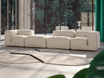 LE MURA - Modular fabric sofa _ Tacchini
