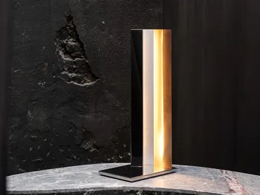 MANO LIGHT - LED stainless steel table lamp _ Tacchini